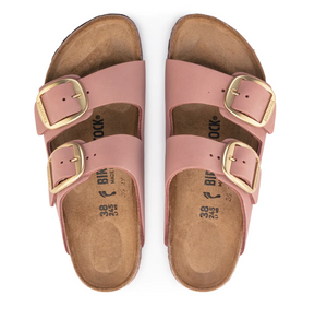 Birkenstock Arizona Big Buckle old rose Nabuck Leather