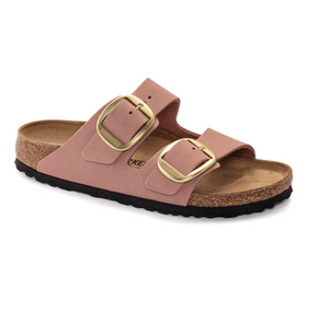 Birkenstock Arizona Big Buckle old rose Nabuck Leather