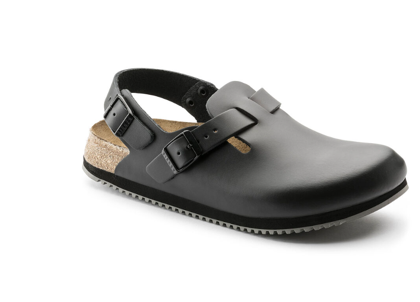 Birkenstock Tokio Donna SL black Natural Leather