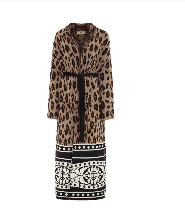 Cappotto stampa animalier Akep