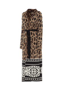 Cappotto stampa animalier Akep