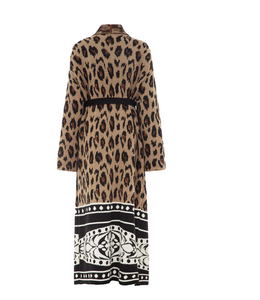 Cappotto stampa animalier Akep