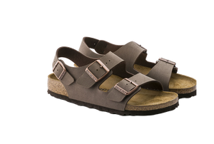 Birkenstock Milano Uomo Birkibuc Mocca