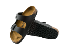 Carica l&#39;immagine nel visualizzatore di Gallery, Birkenstock Arizona Uomo Birko Flor Black
