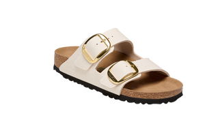 Birkenstock Arizona Big Buckle Eggshell Rough Canvas