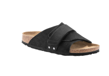 Carica l&#39;immagine nel visualizzatore di Gallery, Birkenstock Kyoto Suede Leather Black
