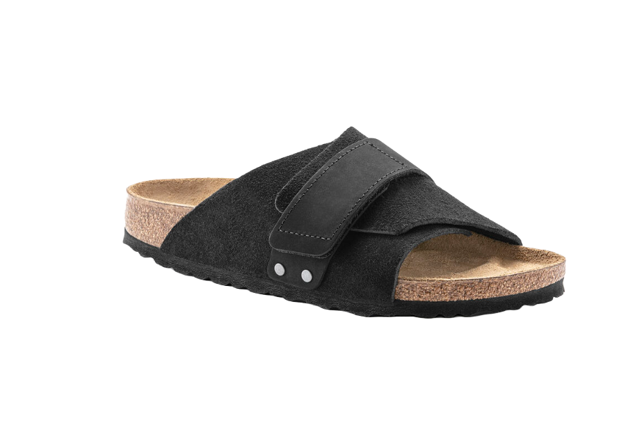 Birkenstock Kyoto Suede Leather Black