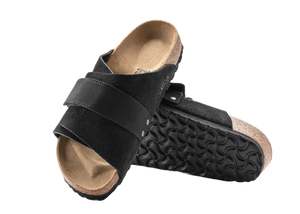 Birkenstock Kyoto Suede Leather Black