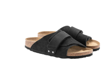 Carica l&#39;immagine nel visualizzatore di Gallery, Birkenstock Kyoto Suede Leather Black
