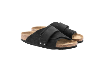 Birkenstock Kyoto Suede Leather Black