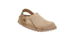 Carica l&#39;immagine nel visualizzatore di Gallery, Birkenstock Lutry Premium Suede Leather Gray Taupe
