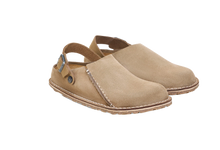 Carica l&#39;immagine nel visualizzatore di Gallery, Birkenstock Lutry Premium Suede Leather Gray Taupe
