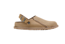 Carica l&#39;immagine nel visualizzatore di Gallery, Birkenstock Lutry Premium Suede Leather Gray Taupe
