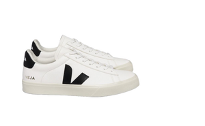 CAMPO CHROMEFREE LEATHER WHITE BLACK VEJA