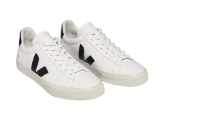 CAMPO CHROMEFREE LEATHER WHITE BLACK VEJA