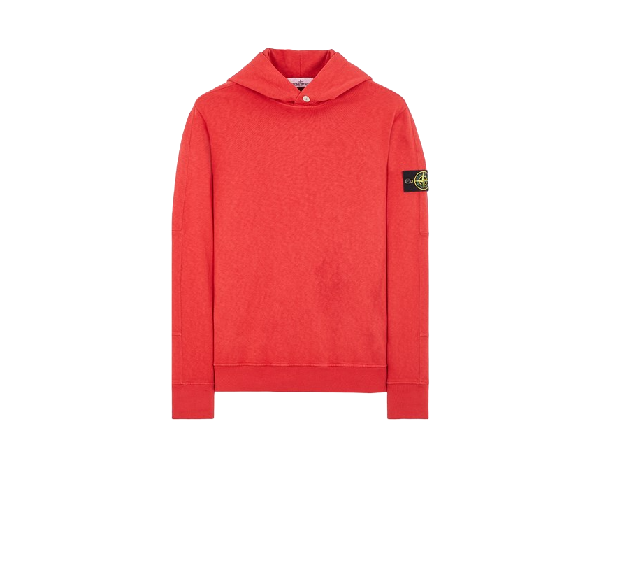 Felpa 801565860 Rosso Stone Island