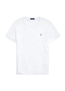 T-Shirt Soft Cotton White Polo Ralph Lauren