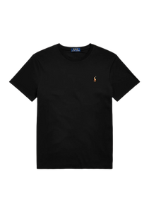 T-Shirt Soft Cotton Black Polo Ralph Lauren