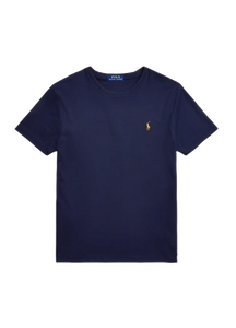 T-Shirt Soft Cotton Blue Polo Ralph Lauren