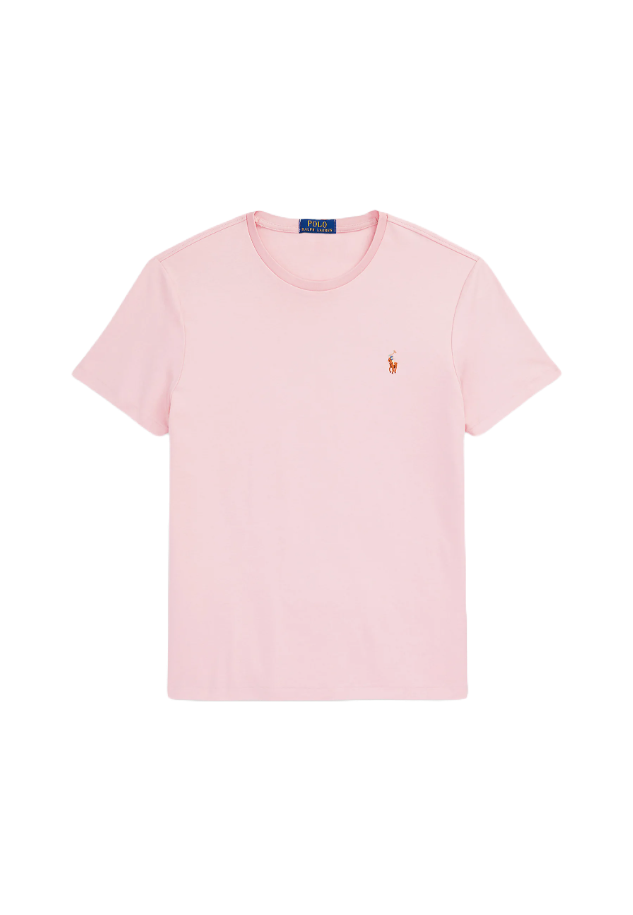 T-Shirt Soft Cotton Pink Polo Ralph Lauren