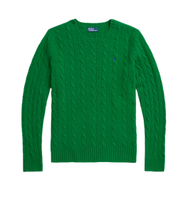 Maglia in lana e cashmire a trecce 211910421020 Polo Ralph Lauren