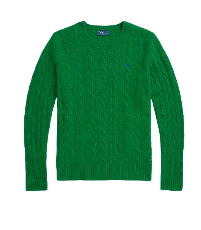 Maglia in lana e cashmire a trecce 211910421020 Polo Ralph Lauren