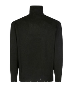 Maglia lana collo alto lana B9S0017S Amaranto