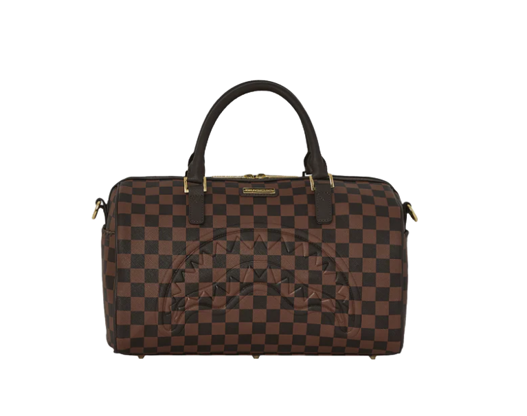 Borsa Core Emboss Check Mini Duffle