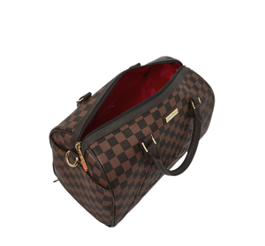 Borsa Core Emboss Check Mini Duffle