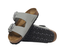 Carica l&#39;immagine nel visualizzatore di Gallery, Birkenstock Arizona Big Buckle Pelle Nubuck Pure Sage Donna
