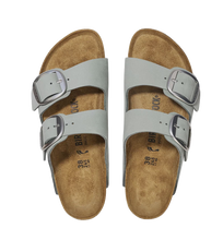Carica l&#39;immagine nel visualizzatore di Gallery, Birkenstock Arizona Big Buckle Pelle Nubuck Pure Sage Donna
