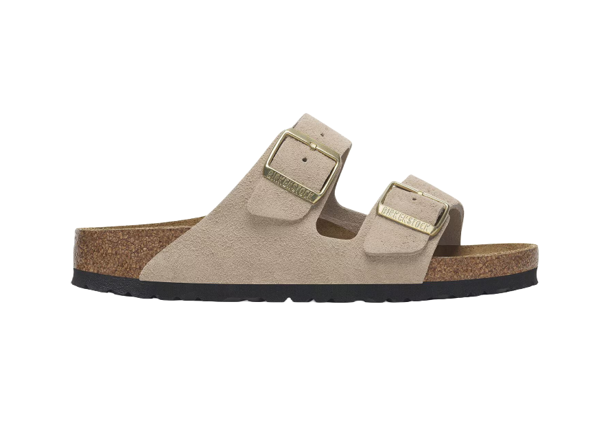 Birkenstock Arizona Pelle scamosciata Sandcastle Donna