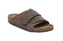 Carica l&#39;immagine nel visualizzatore di Gallery, Birkenstock Kyoto Nubuck/Pelle scamosciata Concrete Gray Uomo
