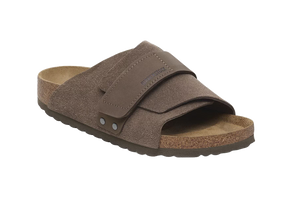 Birkenstock Kyoto Nubuck/Pelle scamosciata Concrete Gray Uomo