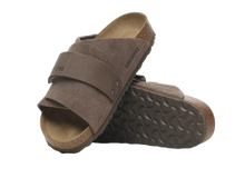 Carica l&#39;immagine nel visualizzatore di Gallery, Birkenstock Kyoto Nubuck/Pelle scamosciata Concrete Gray Uomo
