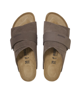 Birkenstock Kyoto Nubuck/Pelle scamosciata Concrete Gray Uomo