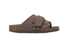 Carica l&#39;immagine nel visualizzatore di Gallery, Birkenstock Kyoto Nubuck/Pelle scamosciata Concrete Gray Uomo
