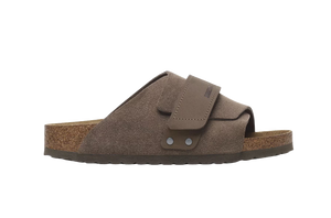 Birkenstock Kyoto Nubuck/Pelle scamosciata Concrete Gray Uomo