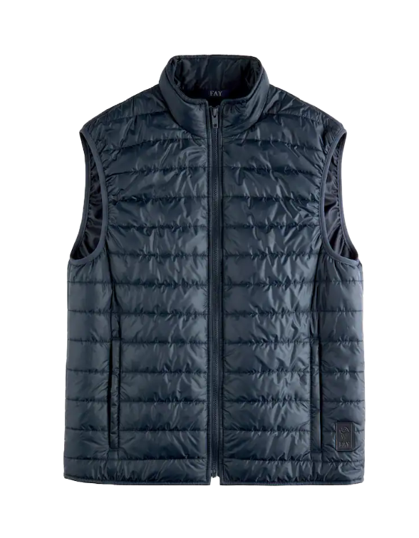 Gilet Uomo in Nylon Trapuntato NAM20500330 Fay