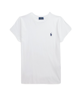 Maglietta girocollo in jersey di cotone 211898698005 Polo Ralph Lauren