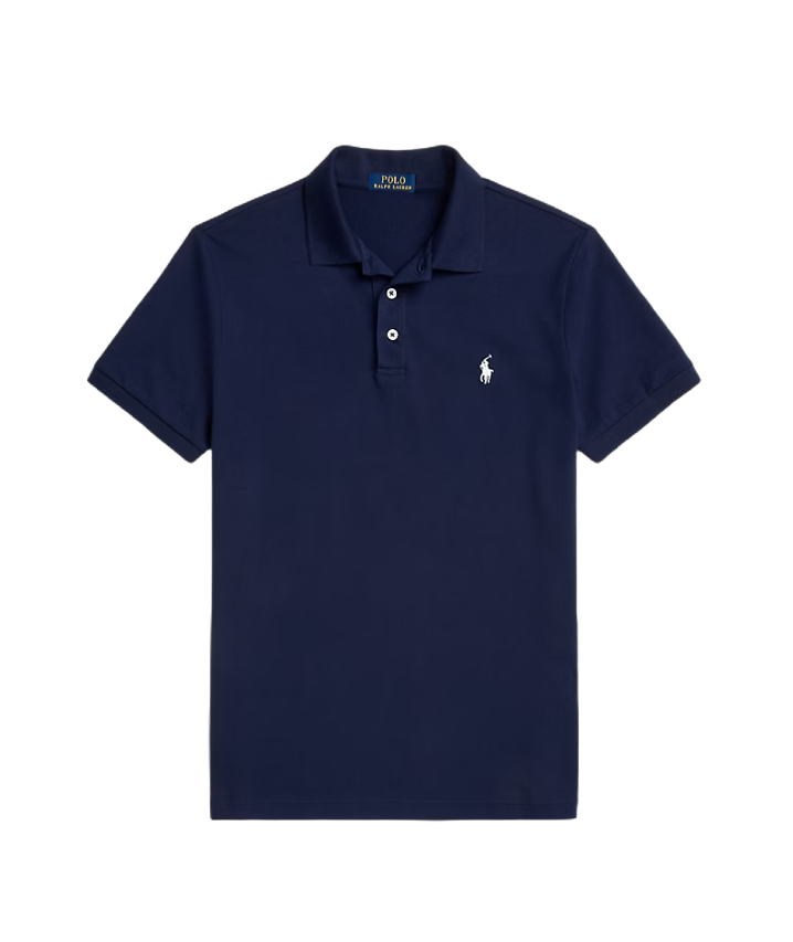 Polo in piqué stretch Custom Slim-Fit 710941439003 Polo Ralph Lauren