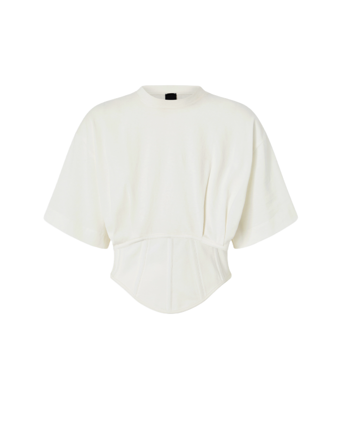 TI SENTO T-SHIRT BIANCO PINKO