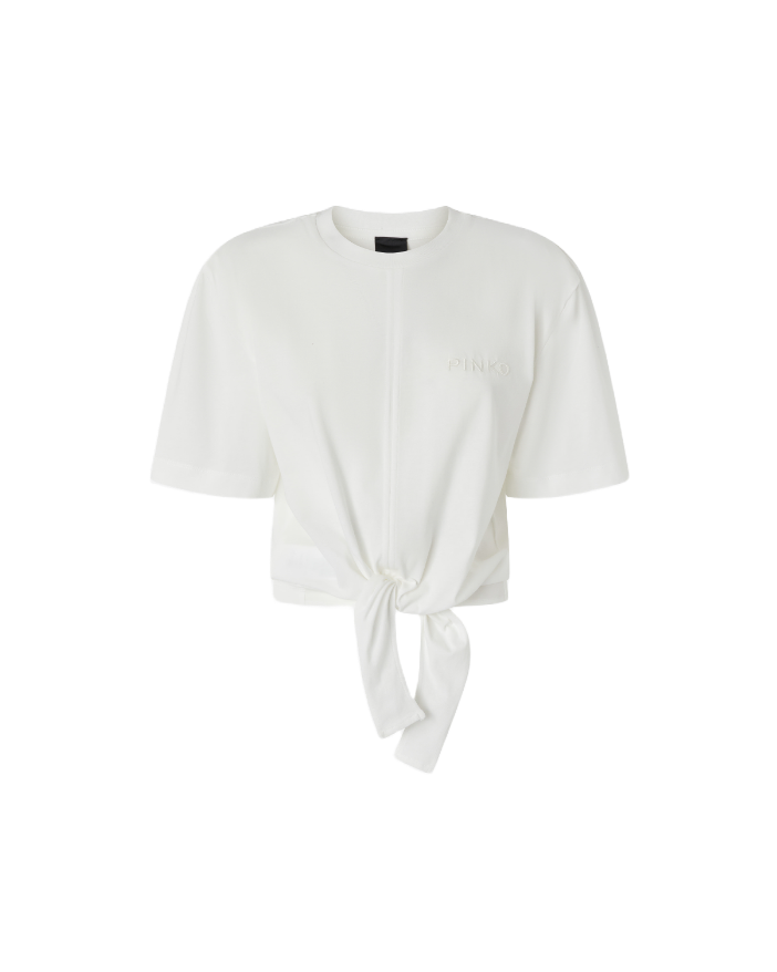 TUCA TUCA T-SHIRT BIANCO PINKO