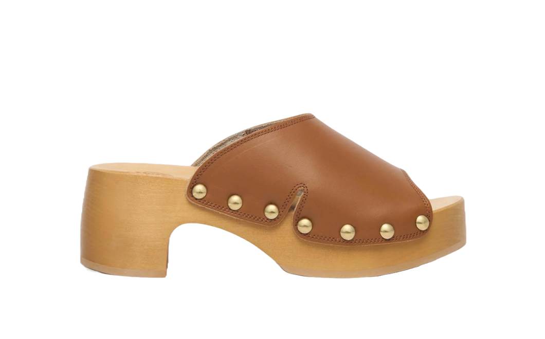 Mules Cognac pescura wave sr Scholl