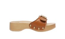Carica l&#39;immagine nel visualizzatore di Gallery, Mules Cognac pescura heel sr Scholl
