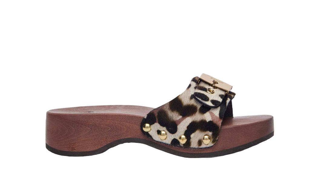 Sandali White/multi pescura heel sr Scholl
