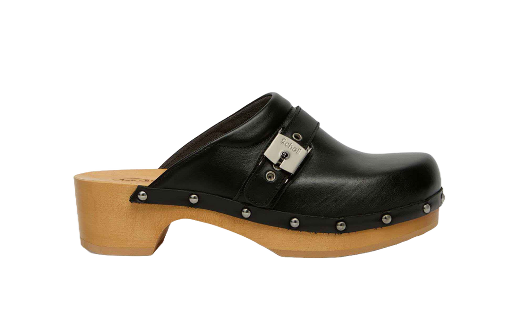 Mules Black/Honey pescura clog 50 Scholl