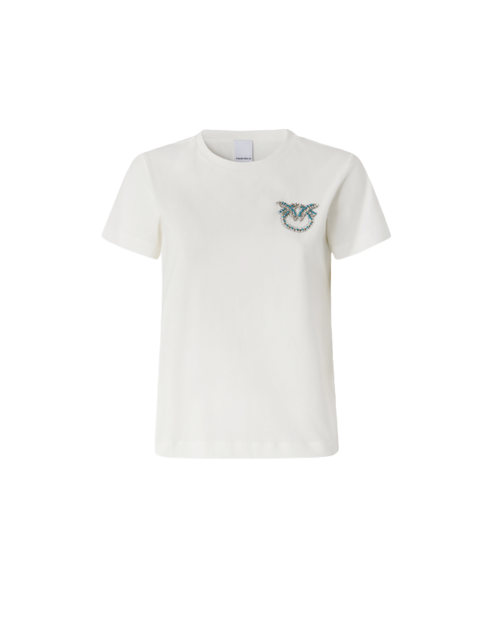 NAMBRONE T-SHIRT BIANCO PINKO