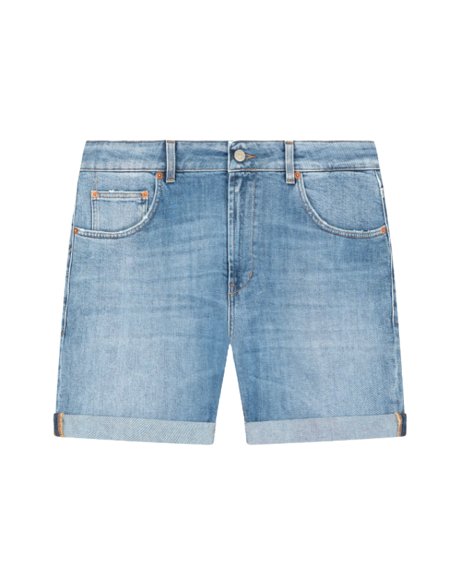 Bermuda Derick in denim stretch organico Don Dup