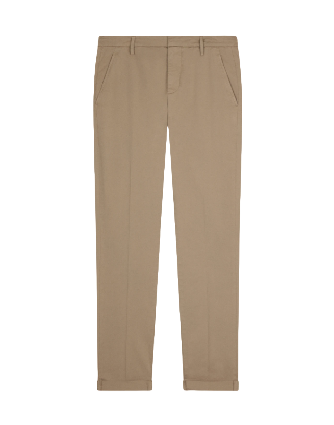Pantaloni Gaubert slim in gabardina leggera Don Dup